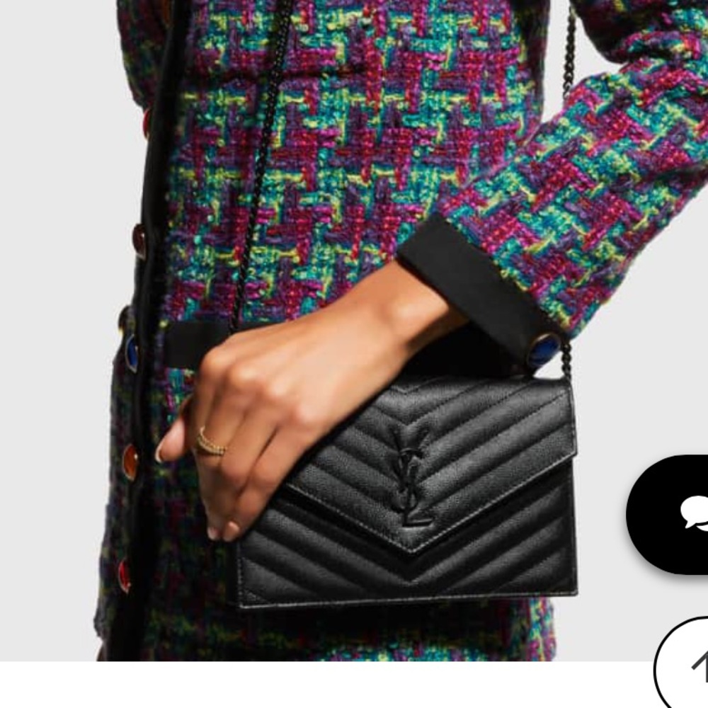 Black YSL bag